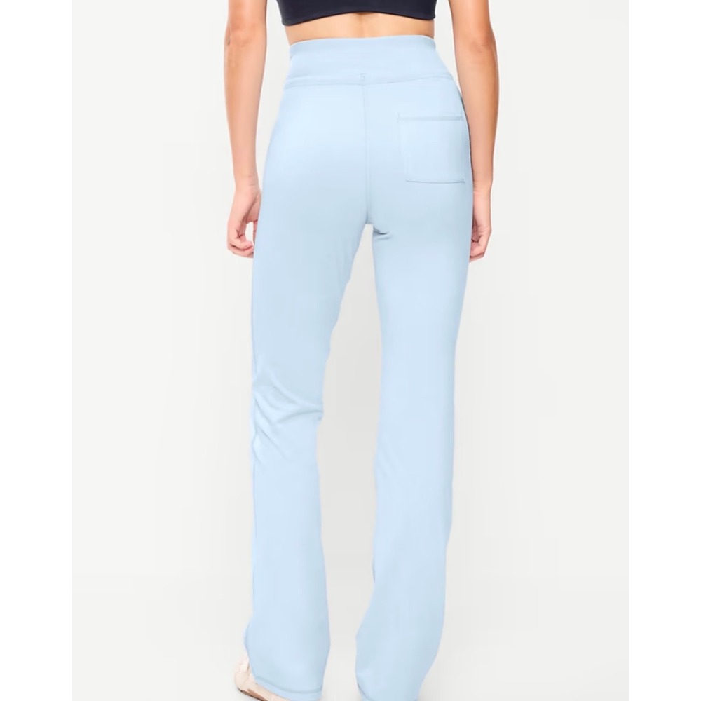 Old Navy Active CloudComfy Extra High-Rise Flare Pants Light Blue XS Petite NWT